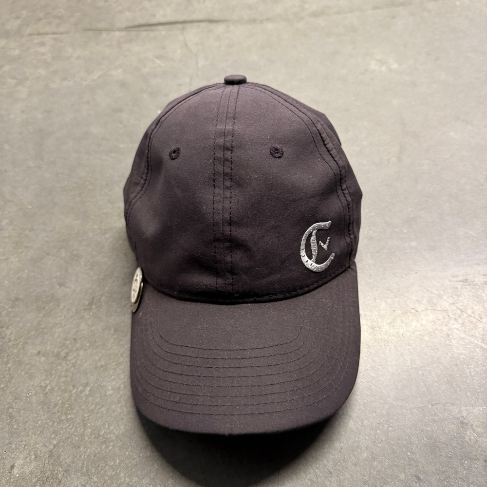 Callaway Golf New Era Womens Black Adjustable Performance Hat Horseshoe Logo